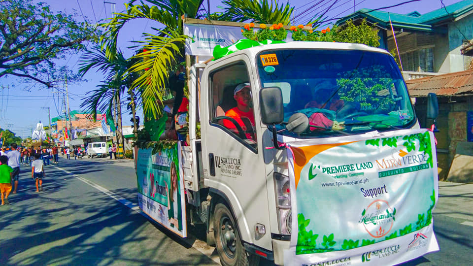 Mira Verde Float During Halamanan Festival in Guiguinto Bulacan